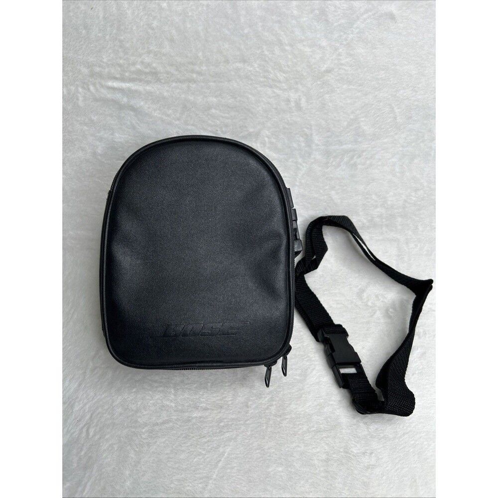 BOSE QuietComfort Headphone Carrying Case Black Padded Shoulder Strap